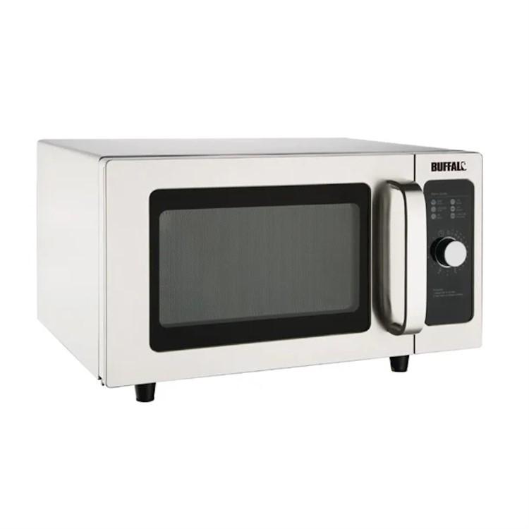 Buffalo 1000w Manual Commercial Microwave FB861. 2 Years Onsite Parts and Labour warranty