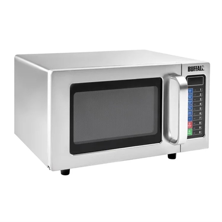 Buffalo 1000w Programmable Commercial Microwave FB862. 2 Years Onsite Parts and Labour warranty