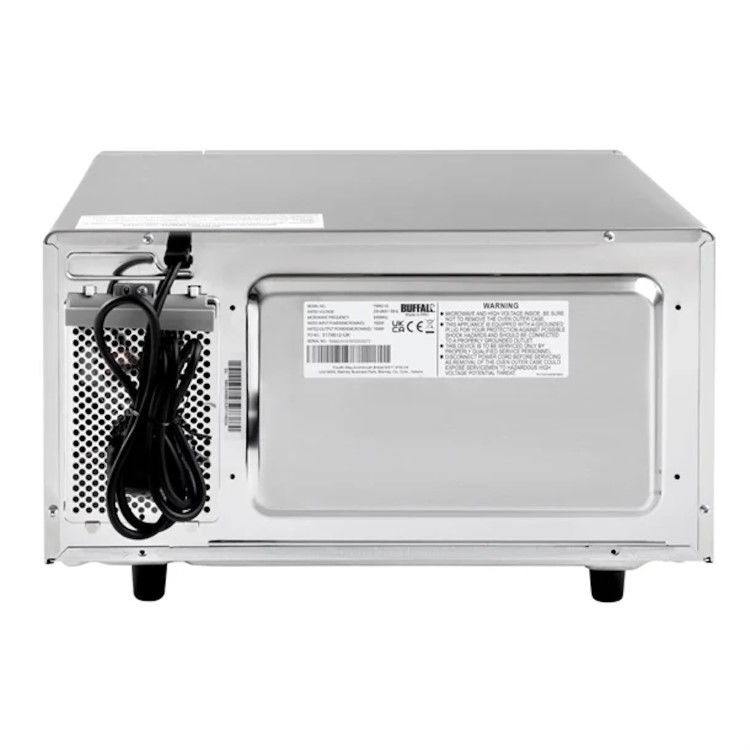 Buffalo 1000w Programmable Commercial Microwave FB862. 2 Years Onsite Parts and Labour warranty