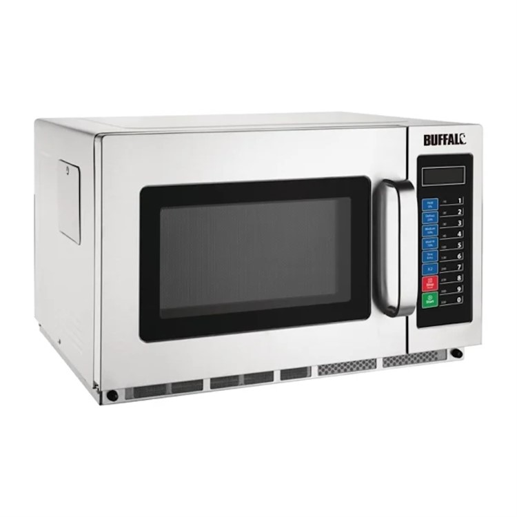 Buffalo 1800w Programmable Commercial Microwave FB864. 2 Years Onsite Parts and Labour warranty