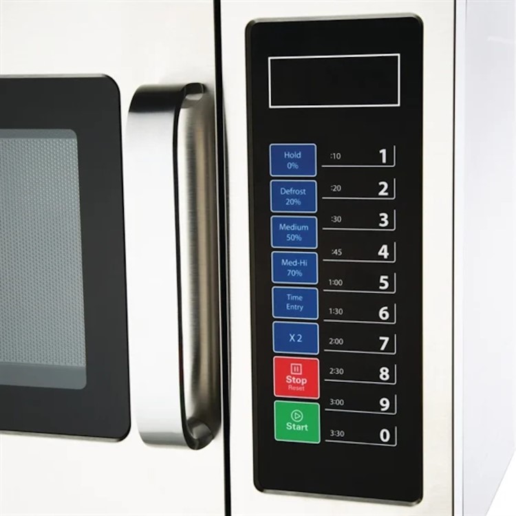 Buffalo 1800w Programmable Commercial Microwave FB864. 2 Years Onsite Parts and Labour warranty