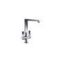 Franke PKX110_70DP Peak Undermount Large Bowl Stainless Steel Sink and Tap Designer Pack