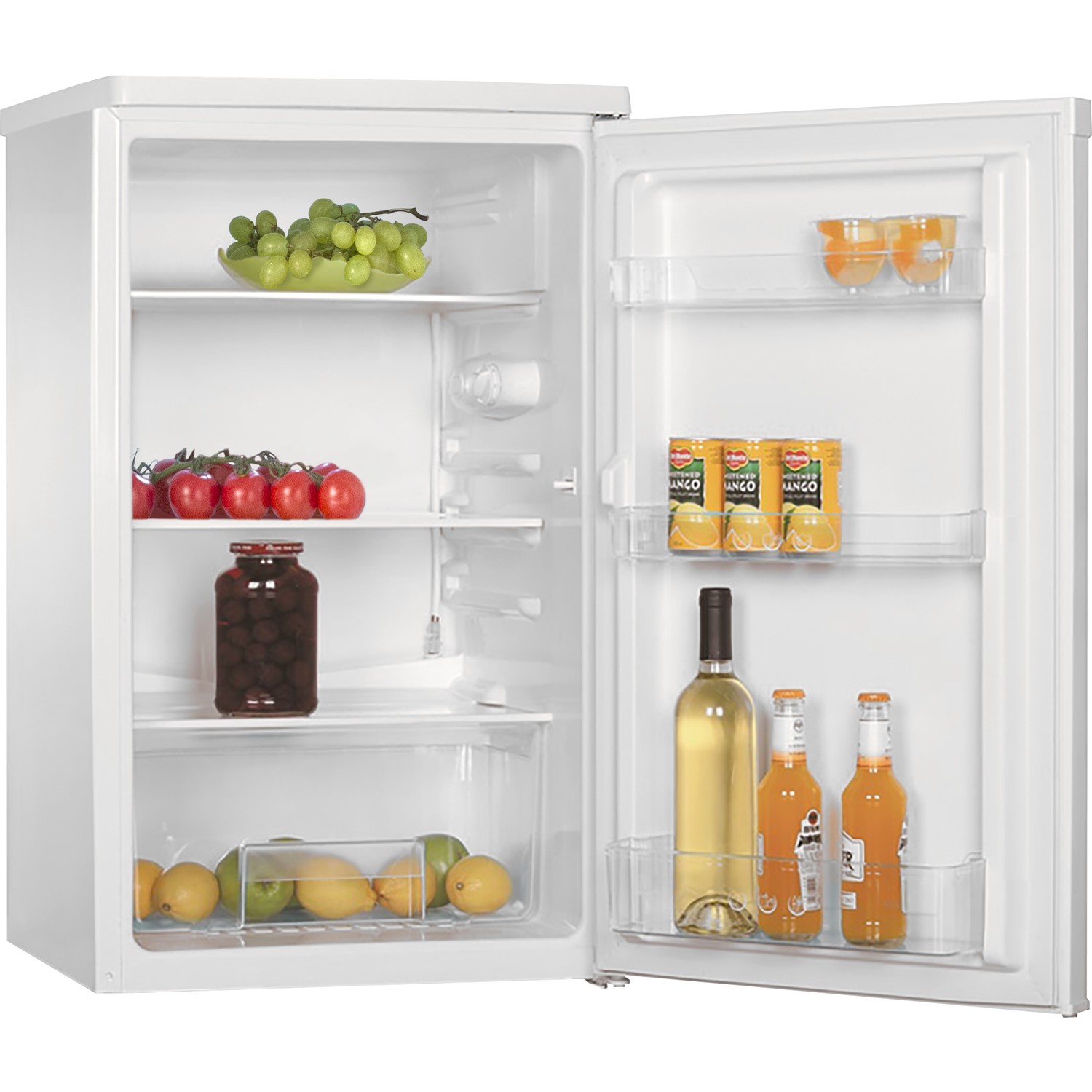 Amica FC1284 48cm Freestanding Undercounter Larder Fridge White