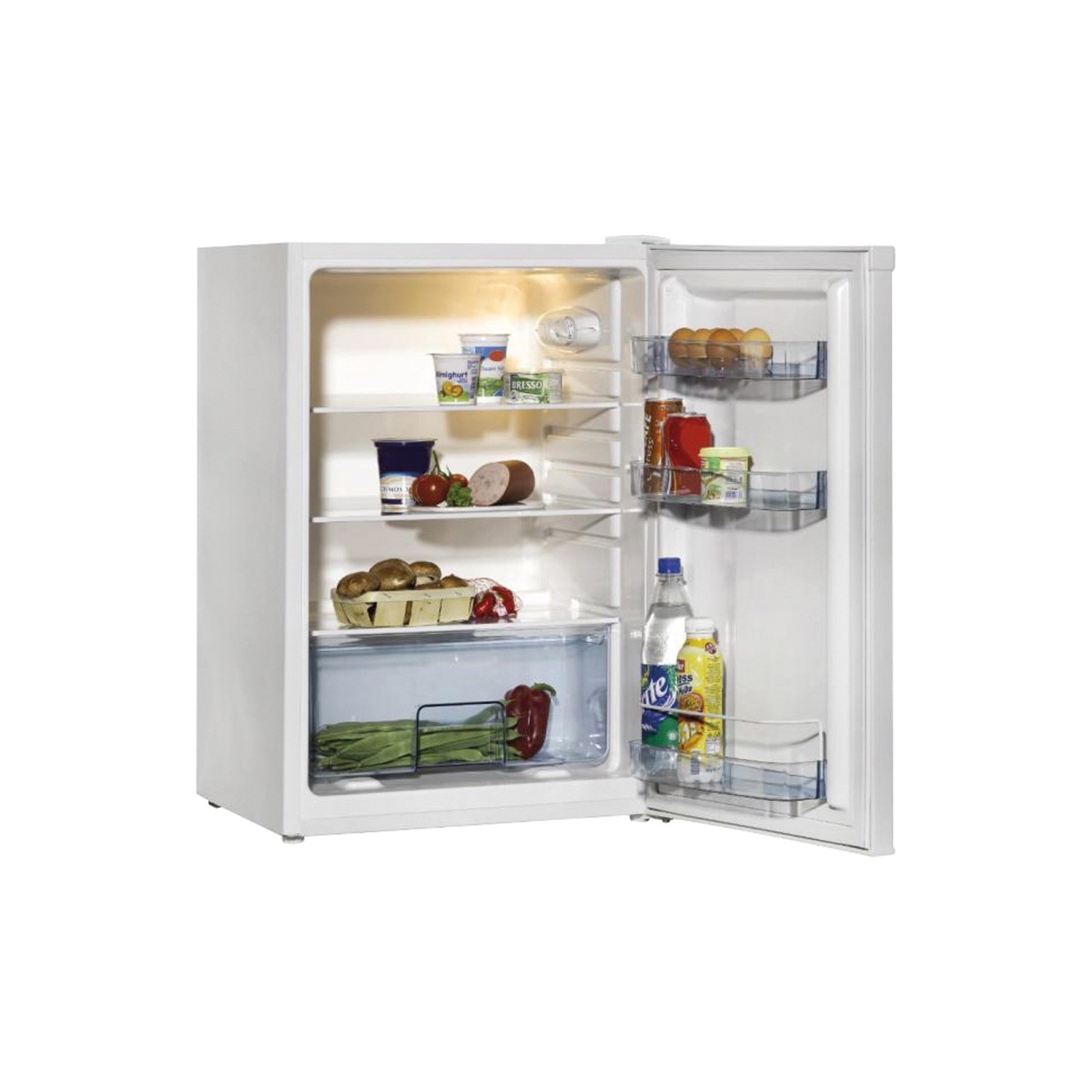 Amica 121 Litre Freestanding Under Counter Larder Fridge 83cm Tall 55cm Wide