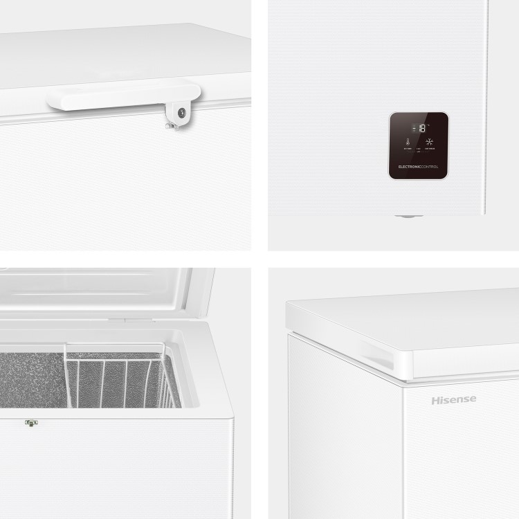 Hisense 198L Chest Freezer - White