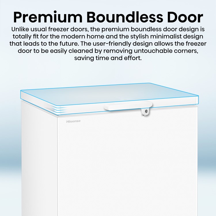 Hisense 198L Chest Freezer - White