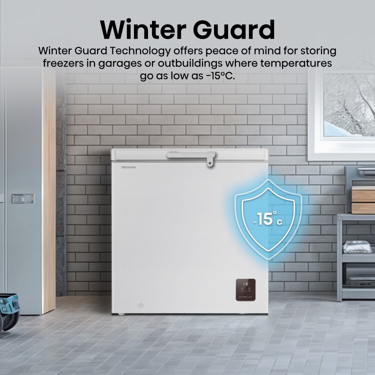 Hisense 198L Chest Freezer - White