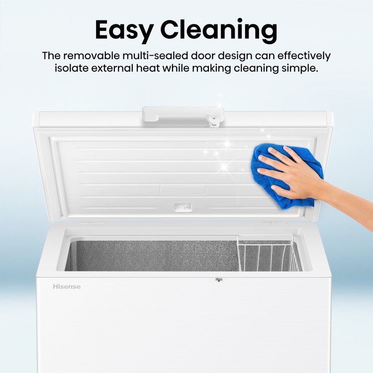 Hisense 198L Chest Freezer - White