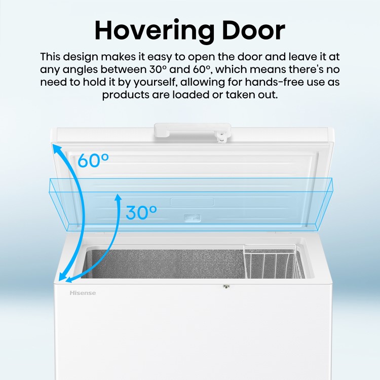 Hisense 198L Chest Freezer - White