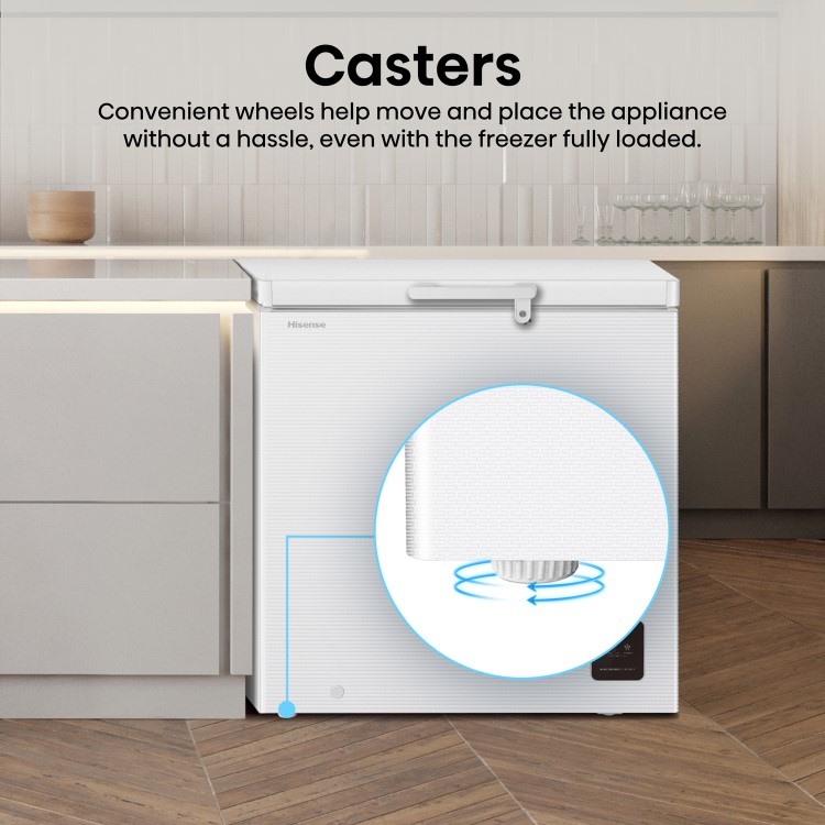Hisense 198L Chest Freezer - White