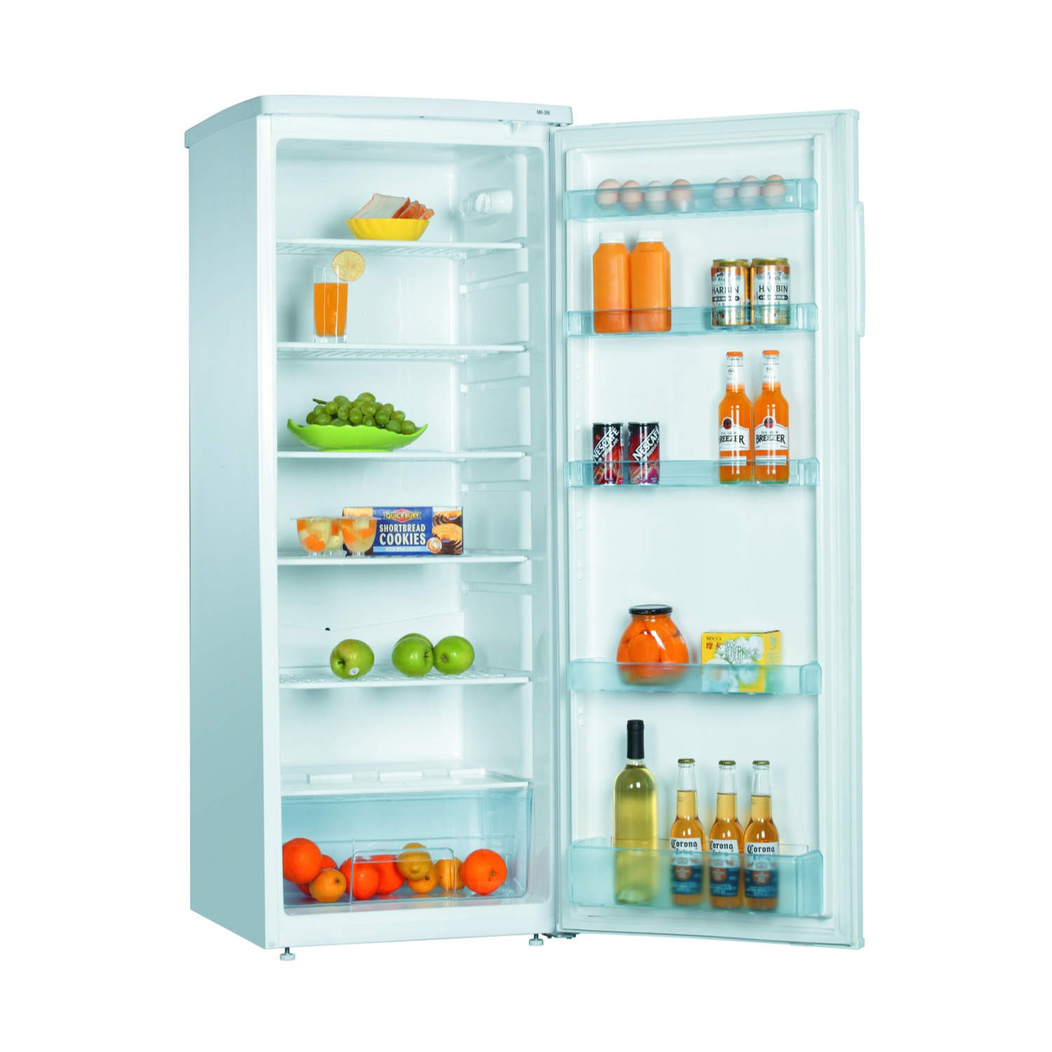 GRADE A2 Light cosmetic damage Amica FC230.3 Freestanding 55cm Upright Larder Fridge White 77271186 1 FC230.3 Appliances Direct