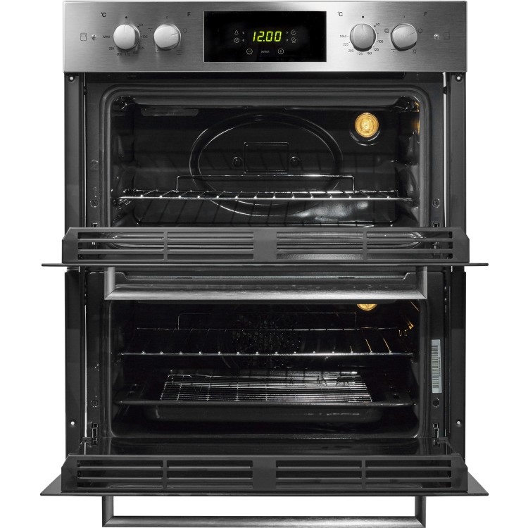 GRADE A1 - Candy FC7D405X 6 Function Electric Built-under Double Oven - Stainless Steel