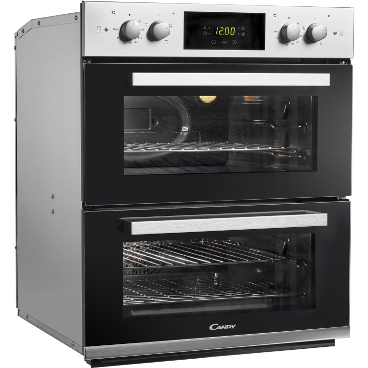 GRADE A1 - Candy FC7D405X 6 Function Electric Built-under Double Oven - Stainless Steel
