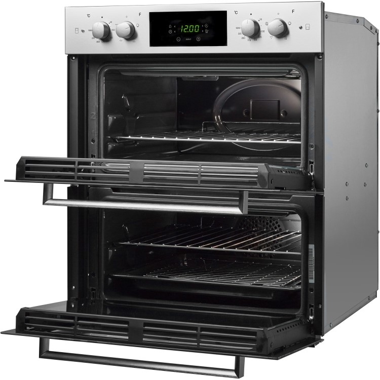 GRADE A1 - Candy FC7D405X 6 Function Electric Built-under Double Oven - Stainless Steel