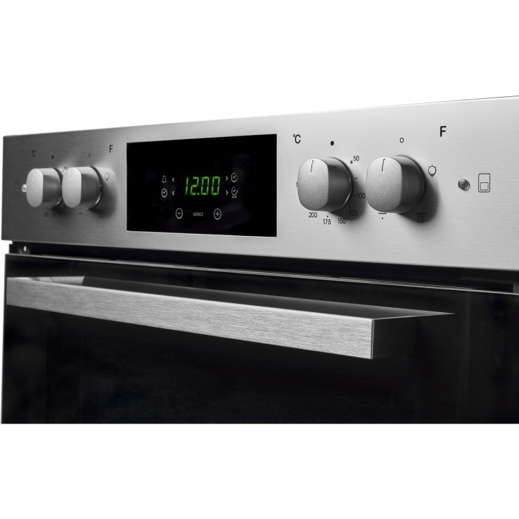 GRADE A1 - Candy FC7D405X 6 Function Electric Built-under Double Oven - Stainless Steel