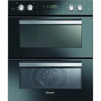 GRADE A2 - Candy FC7D415NX Electric Built Under Fan Double Oven - Stainless Steel