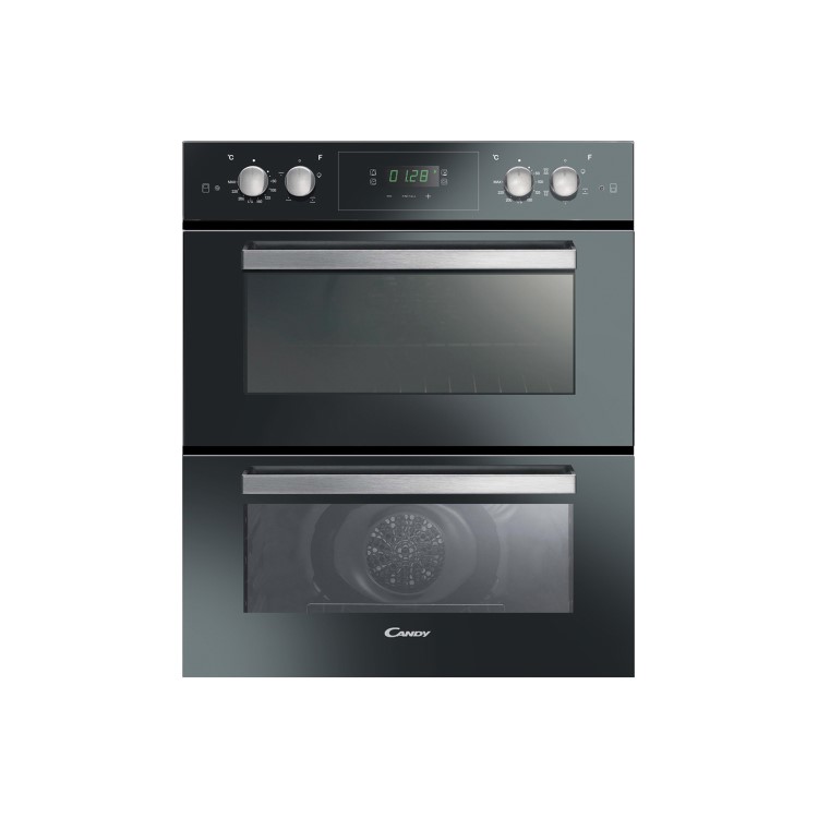 Candy FC7D415NX Electric Built Under Fan Double Oven - Black