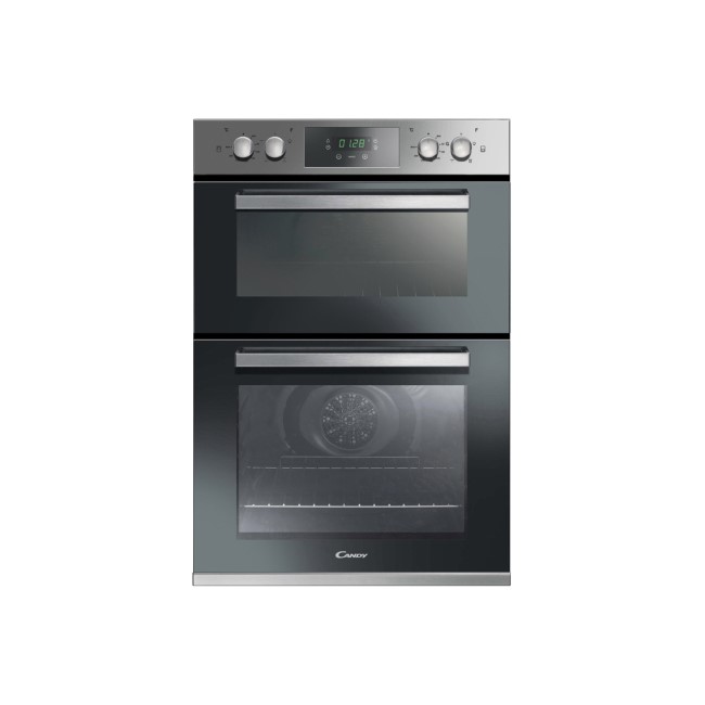 Refurbished Candy FC9D405X 60cm Double Built In Electric Oven