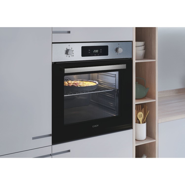 Candy FCM955XRLCN Electric Single Oven - Stainless Steel