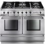 GRADE A2 - Falcon 79510 Continental 1092 110cm Dual Fuel Range Cooker in Stainless Steel 