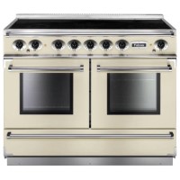 Falcon 83630 Continental 110cm Electric Range Cooker With Induction Hob - Ivory And Chrome