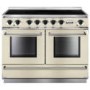 Falcon 83630 Continental 110cm Electric Range Cooker With Induction Hob - Ivory And Chrome