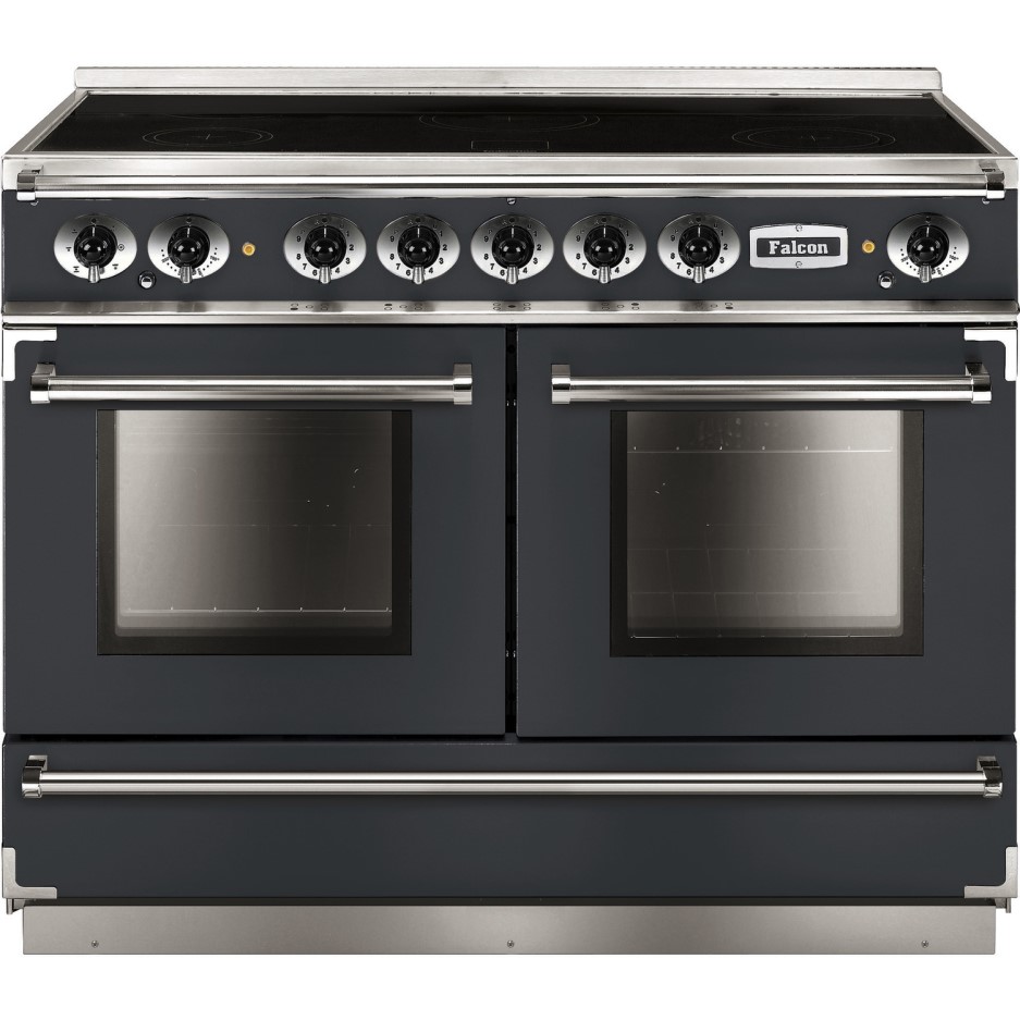 Falcon Continental 110cm Electric Range Cooker with Induction Hob Slate Grey FCON1092EISLNEU