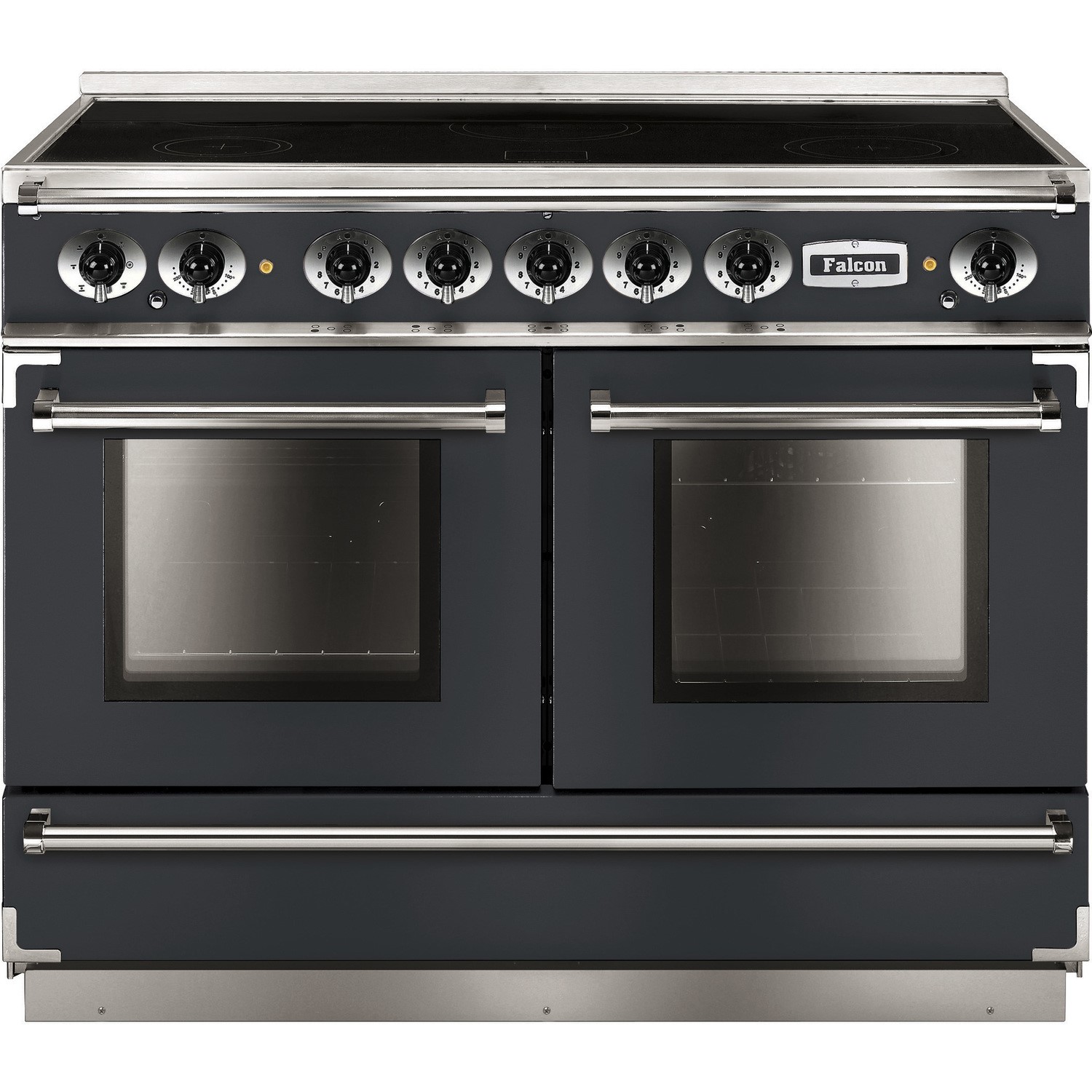 Falcon Continental 110cm Electric Range Cooker with Induction Hob - Slate Grey