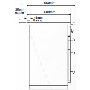 Falcon Continental 110cm Dual Fuel Range Cooker - White And Brushed Nickel