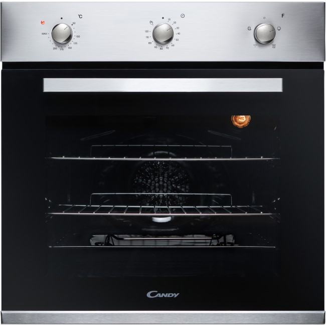 Candy FCP403X Stainless Steel Electric Built-in Single Oven