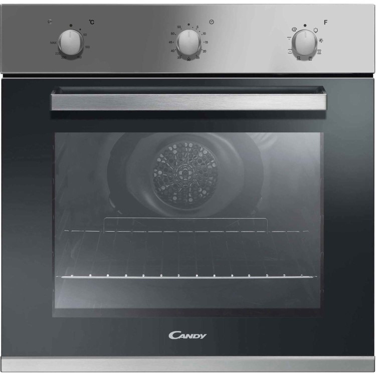 Refurbished Candy FCP602X/E 60cm Single Built In Electric Oven Stainless Steel
