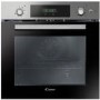 GRADE A3 - Candy FCPKS816X 70L Electric Single Oven With Pyrolytic Cleaning - Stainless Steel