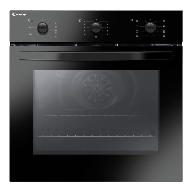 Candy FCS602N Multifunction Electric Built-in Single Oven - Black