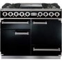 Falcon 81040 - 1092 - 110cm Dual Fuel Range Cooker - Black And Chrome