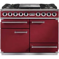 Falcon 81090 - 1092 - 110cm Dual Fuel Range Cooker - Cranberry And Nickel