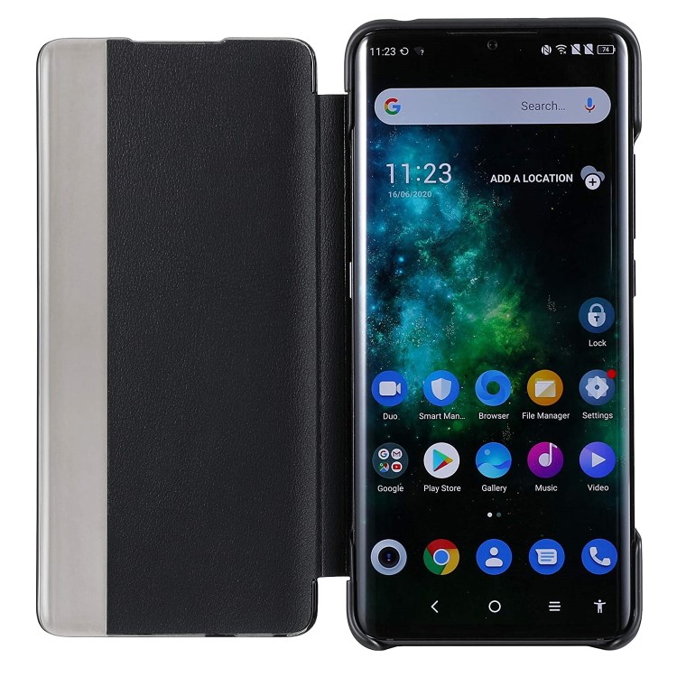 TCL 10 Pro Flip Case Black