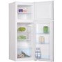 Amica FD206.3 50cm Top Mount Freestanding Fridge Freezer In White