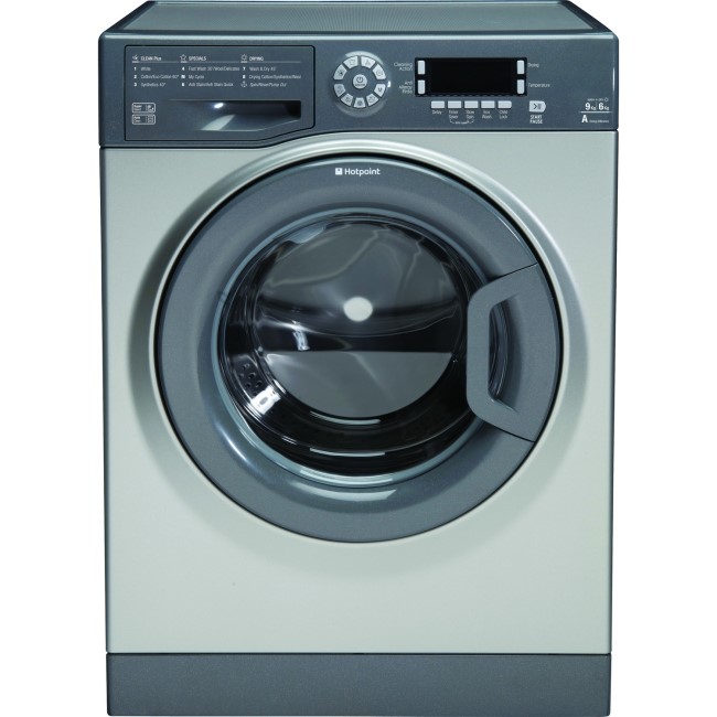 Hotpoint FDD9640G 9kg 1400rpm Freestanding Washer Dryer - Graphite