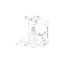 Franke FDF12174XS-CH Decorative Format 120cm Chimney Hood in Stainless Steel