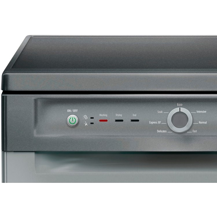 Hotpoint FDFL11010G Futura 13 Place Freestanding Dishwasher - Graphite