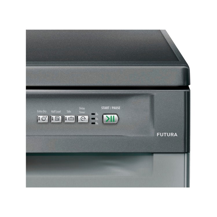 Hotpoint FDFL11010G Futura 13 Place Freestanding Dishwasher - Graphite