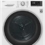 LG FDJ608W 8kg Freestanding EcoHybrid Tumble Dryer With Heat Pump - White