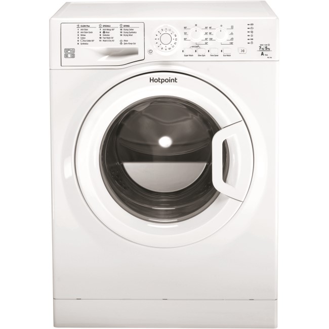 Hotpoint FDL7540P 7kg Wash 5kg Dry Freestanding Washer Dryer - White