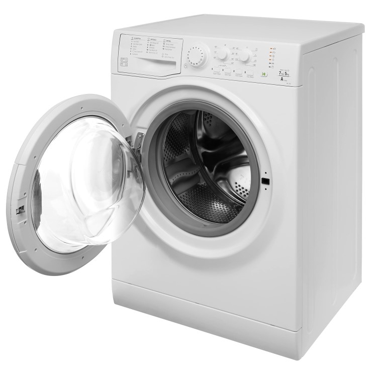 GRADE A2 - Hotpoint FDL754P 7kg Wash 5kg Dry Freestanding Washer Dryer - Polar White