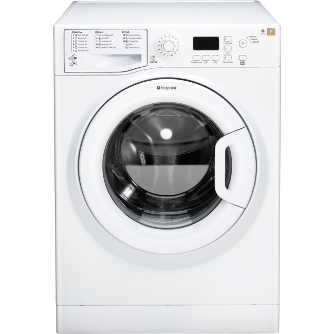 GRADE A1 - Hotpoint FDL8640P Futura 8kg Wash 6kg Dry Freestanding Washer Dryer - White