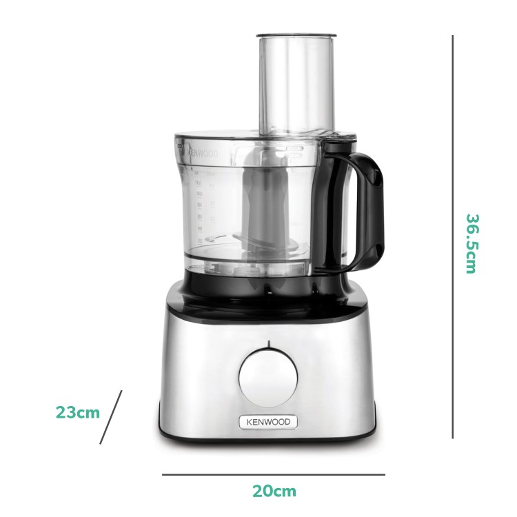 Kenwood FDM302SS MultiPro Compact Food Processor With Blender