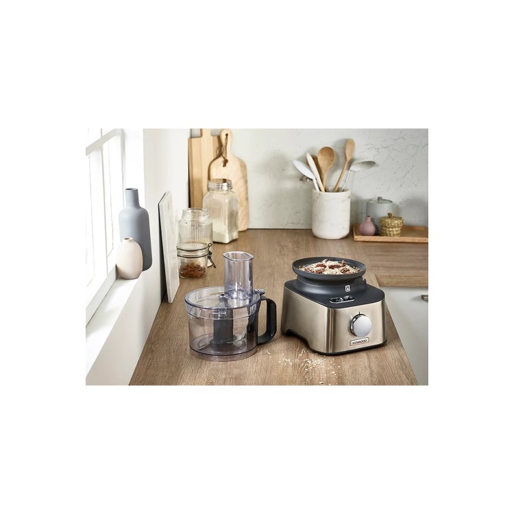 Refurbished Kenwood MultiPro Compact Food Processor with Scales Stainless Steel