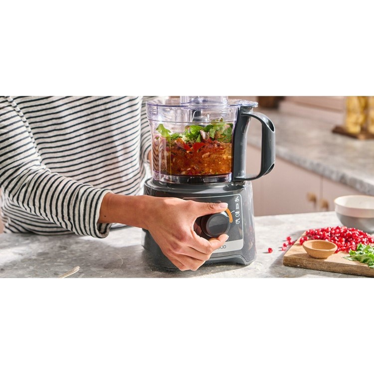 Kenwood FDP31.170GY - MultiPro Compact Food Processor & Blender in Grey