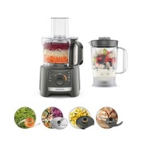 Kenwood FDP31.170GY - MultiPro Compact Food Processor & Blender in Grey