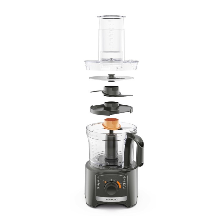 Kenwood FDP31.170GY - MultiPro Compact Food Processor & Blender in Grey